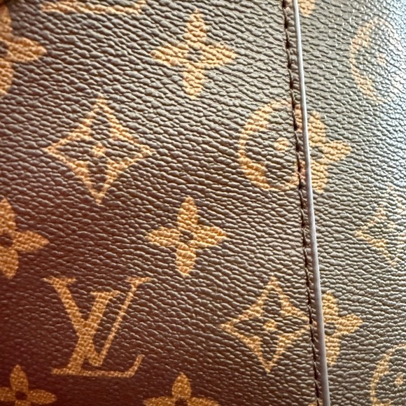 Inspired Dark Brown Monogram Tote - Picture 7 of 8